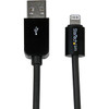 Startech 3M 10Ft Long Black Apple?�?� 8-Pin Lightning Connector To Usb Cable for USBLT3MB