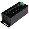 Startech 7 Port Industrial Usb 3.0 Hub With Esd 5Gbps Add Seven Usb 3.0 Ports Wi ST7300USBME