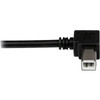 Startech 2M Usb 2.0 A To Left Angle B Cable M/M Cable for Scanner Printer First USBAB2ML