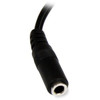 Startech 6In Stereo Audio Cable 3.5Mm Female To 2X Rca Male Cable for Audio Devi MUFMRCA