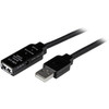 Startech 10M Usb 2.0 Active Extension Cable M/F Cable for Wall Outlet Power Adap USB2AAEXT10M