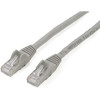 Startech 2M Cat6 Ethernet Cable Grey Snagless Gigabit 100W Poe Utp 650Mhz Catego N6PATC2MGR