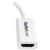 Startech Mini Displayport To Hdmi Adapter Active Mini Dp To Hdmi Video Converter MDP2HD4KSW