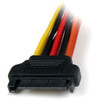 Startech 15Cm Latching Sata Power Y Splitter Cable Adapter M/F 6 " Serial Ata Po PYO2LSATA