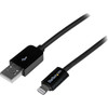 Startech 2M 6Ft Long Black Apple?�?� 8-Pin Lightning Connector To Usb Cable for USBLT2MB