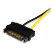 Startech 6In Sata Power To 8 Pin Pci Express Video Card Power Cable Adapter 6 Sa SATPCIEX8ADP