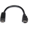 Startech 6In Micro Usb To Mini Usb Adapter Cable M/F Usb for Cellular Phone 6" 1 UUSBMUSBMF6