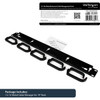 Startech 1U 19In Metal Rackmount Cable Management Panel Rack Cable Management Ki CABLMANAGER2