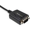 Startech 1Ft 30Cm 1-Port Professional Usb To Serial Adapter Cable With Com Reten ICUSB2321X