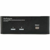 Startech 2 Port Dual Displayport Usb Kvm Switch W/ Audio & Usb Hub In SV231DPDDUA