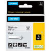 Dymo Ind Durable Vinyl Labels 12Mm X 55M. Label Colour: Black On White Labels Pe 18444