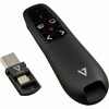V7 WP500C Wireless Presenter Dual Usb-C + Usb-A 2.40 Ghz Rf Black Red Laser Poin WP500C