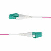 Startech 10M 33Ft Lc To Lc Upc Om4 Multimode Fiber Optic Cable Erika Violet 50/1 OM4RLCLC10M