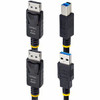 Startech 6Ft 1.8M Displayport And Usb 5Gbps Kvm Cable 4K 60Hz Universally Compat DU1226-KVM-CABLE