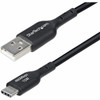 Startech 2M 6.6Ft Usb-A To Usb-C Charging Cable Charge & Sync 3A Usb 2.0 Tpe Jac USB2AC2MNC