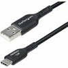 Startech 1M 3Ft Usb-A To Usb-C Charging Cable Charge & Sync 3A Usb 2.0 Tpe Jacke USB2AC1MNC