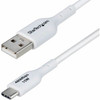 Startech 2M 6.6Ft Usb-A To Usb-C Charging Cable Charge & Sync 3A Usb 2.0 Tpe Jac USB2AC2MNCWHE