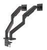 Manhattan Dual Desk Mount for Tv & Monitor Mounts Full Motion Spring for Screens 462587