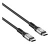 Manhattan Usb-C To Usb-C Cable 240W Usb4 2M Male To Male Black 40 Gbps 8K Video 356381