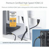 Startech 3M 10Ft Premium Certified High Speed Hdmi Cable 4K 60Hz/1440P 144Hz 18G HDMI2-CABLE-4K60-3M
