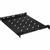 Intellinet 1U Rack-Mountable Rack Shelf for Rack Black 19" Fixed Shelf Adjustabl 714082