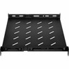 Intellinet 1U Rack-Mountable Rack Shelf for Rack Black 19" Fixed Shelf Adjustabl 714082