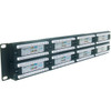 Group Gear Connektgear 48 PortS Network Patch Panel Black 48 X Rj-45 2U High 19" 90-0070