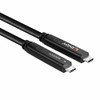 Lindy 8M Usb 3.2 Gen 1 And Dp 1.4 Type C Hybrid Cable. Cable Length: 8 M. Connec 43393