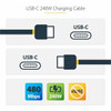 Startech 3.3Ft 1M Usb-C Charging Cable Charge & Sync 240W 5A Pd Epr Usb 2.0 Lapt USB2EPR1M
