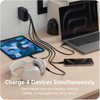 Targus Hyper Hyperjuice HJ1002BKWWGL 100 W Ac Adapter 1 Usb 3 Usb Type-C for Not HJ1002BKWWGL