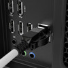Lindy 20M Cat.6A S/Ftp Locking Network Cable Grey. Cable Length: 20 M Cable Stan 47609