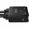 Startech Kvm Switchbox 2 ComputerS 1 Local UserS 4K 3840 X 2160 4 X Usb Usb 2.0 C2-D46-UC2-CBL-KVM