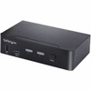 Startech Usb-C Kvm Switch 2 Port Displayport Kvm W/ 4K 60Hz Uhd Hdr Video 3.5Mm SV231DPUCA