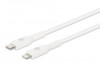 Manhattan Usb-C To Lightning Cable Charge & Sync 0.5M White for Apple Iphone/Ipa 394505