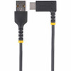 Startech 3Ft 1M Usb A To C Charging Cable Right Angle Heavy Duty Fast Charge Usb R2ACR-1M-USB-CABLE