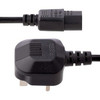 Startech 3Ft 1M  Computer Power Cable Bs 1363 To C13 18Awg 10A 250V Black Kett BS13U-1M-POWER-LEAD