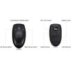 Adesso IMOUSE M60 Mouse Radio Frequency Usb Type A Optical 3 ButtonS Black Wirel IMOUSE M60