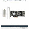 Startech 8 Port Sata Pcie Card Pci Express 6Gbps Sata Expansion Card With 4 Cont 8P6G-PCIE-SATA-CARD