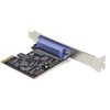 Startech 1-Port Parallel Pcie Card Pci Express To Parallel Db25 Lpt Adapter Card PEX1P2