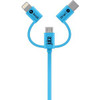 Juice 1 M Lightning/Micro-Usb/Usb-C Data Transfer Cable First End: Lightning Usb JUICBL3IN11MRNDBLK