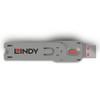 Lindy Usb Type A Port Blocker Key Pink. Product Type: Port Blocker Key Compatibl 40620