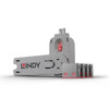 Lindy Usb Port Blocker Pack Of 4 Colour Code: Pink. Product Type: Port Blocker + 40450