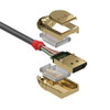 Lindy 0.5M Displayport 1.4 Cable Gold Line. Cable Length: 0.5 M Connector 1: Dis 36290