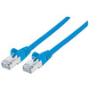 Intellinet Network Patch Cable Cat6A 0.5M Blue Copper S/Ftp Lsoh / Lszh Pvc Rj45 350723