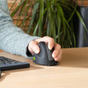 R-Go Tools Ergonomic Mouse R-Go He Break With Break Software Medium Hand Size 16 RGOHEWLL