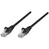 Intellinet Network Patch Cable Cat6 0.25M Black Cca U/Utp Pvc Rj45 Gold Plated C 739917