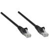 Intellinet Network Patch Cable Cat6 0.25M Black Cca U/Utp Pvc Rj45 Gold Plated C 739917