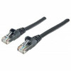 Intellinet Network Patch Cable Cat6 20M Black Cca U/Utp Pvc Rj45 Gold Plated Con 730419