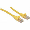 Intellinet Network Patch Cable Cat6 20M Yellow Cca U/Utp Pvc Rj45 Gold Plated Co 730440