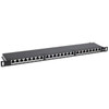 Intellinet Patch Panel Cat6A Ftp 24-Port 19" 0.5U Shielded 90?? Top-Entry Punch 720922